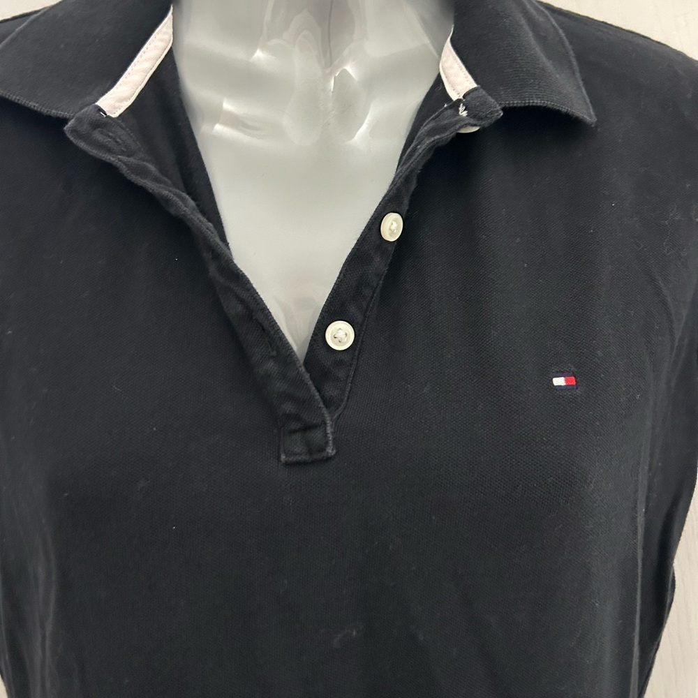 Tommy Hilfiger Slim Fit Cotton Stretch Polo Shirt, Sz M - Picture 2 of 6